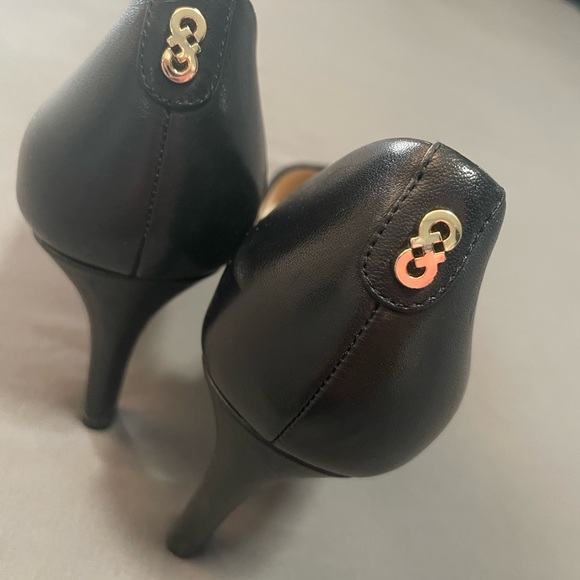 Cole Haan 👠 Stilletto Black Suede and Leather Heels Pump, Size 7.5 (EUC) - Picture 5 of 7